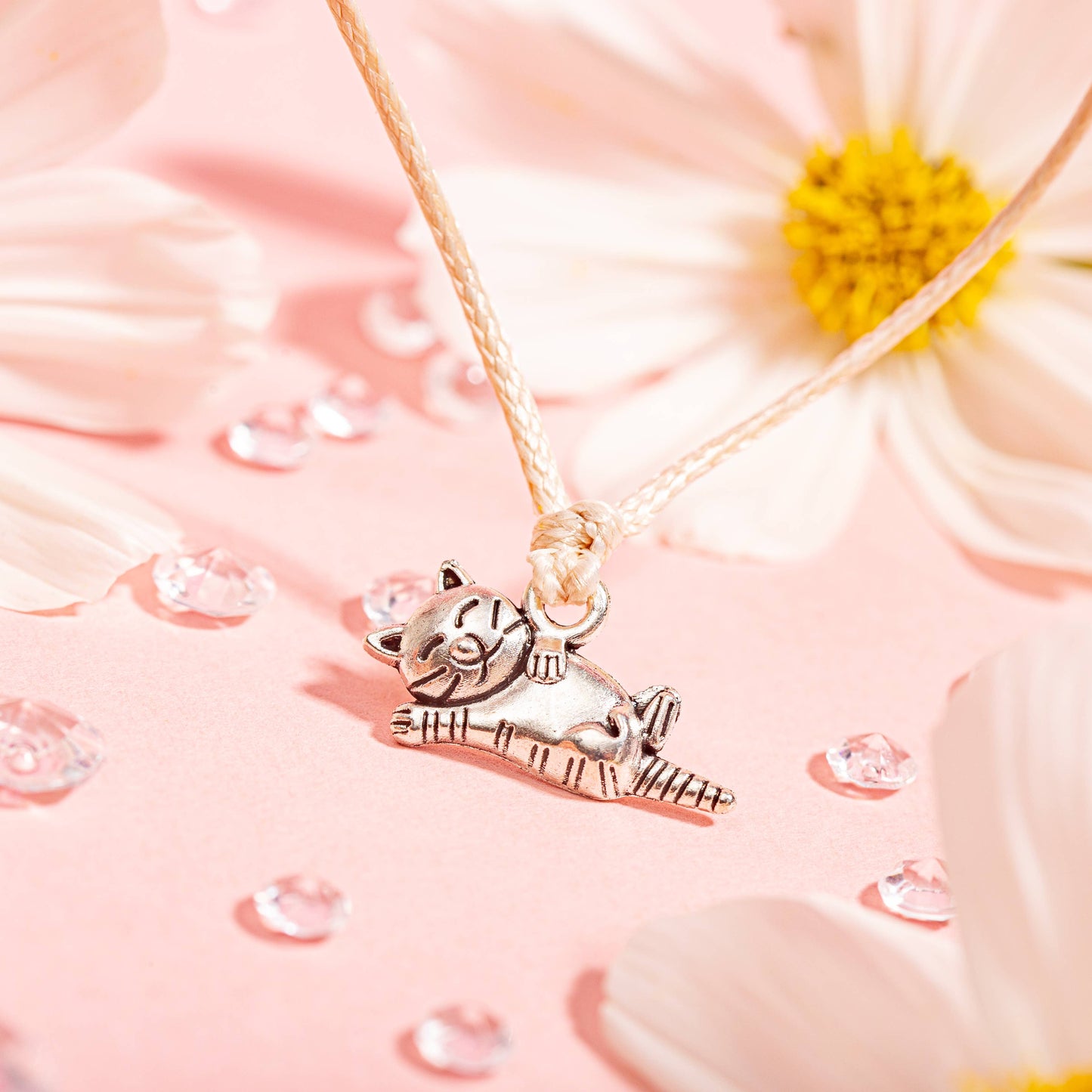 Cat Mum - Seeded Card & Wish Bracelet