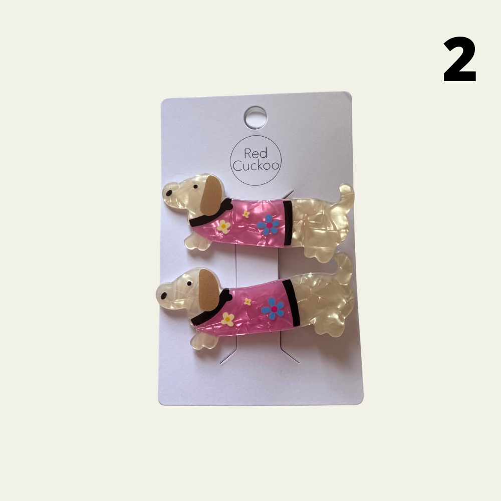 Dog Hair Slides
