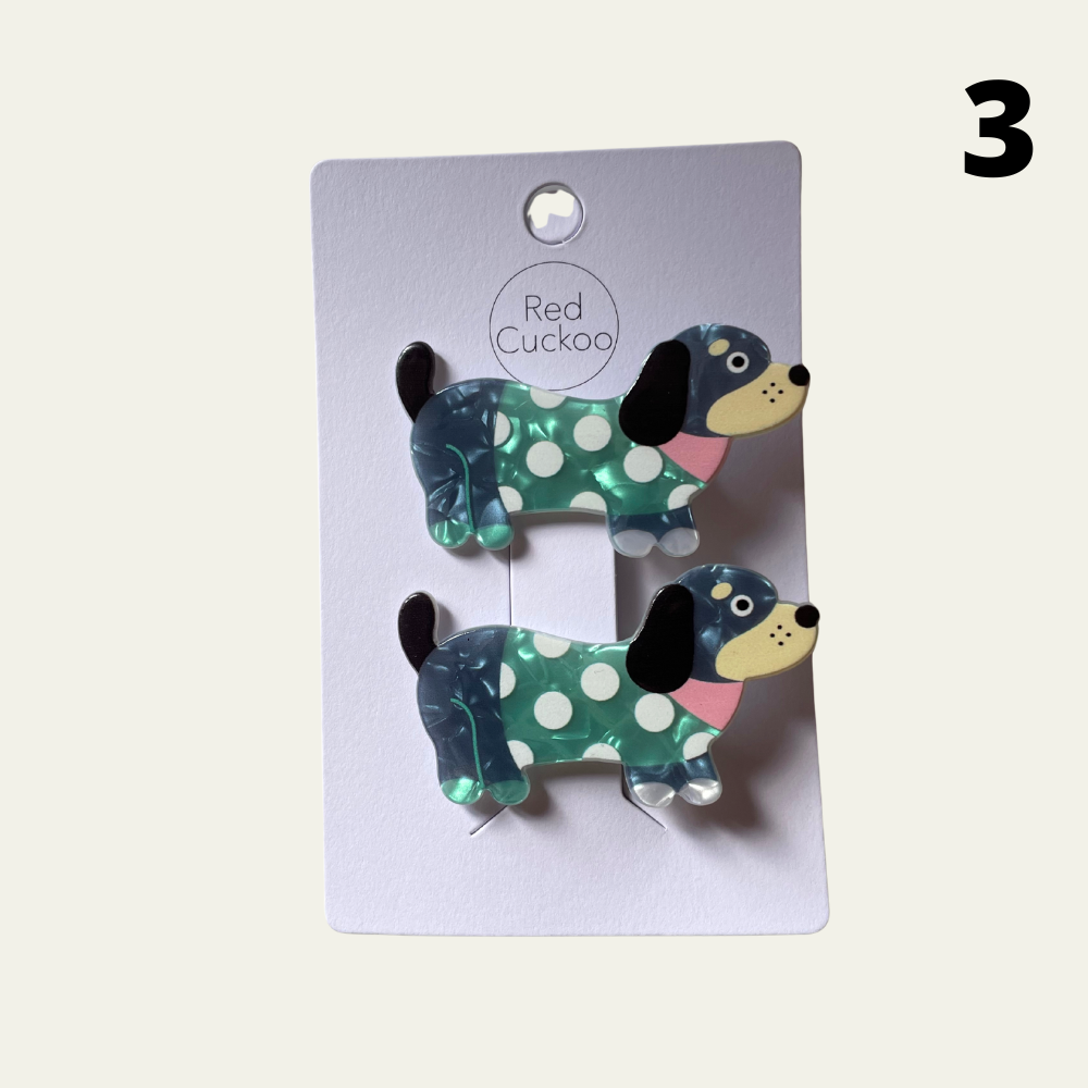 Dog Hair Slides