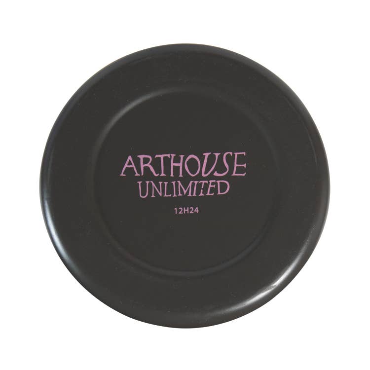 Black logo with 'Arthouse Unlimited' text on a white background