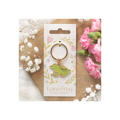 Luna Frog Keyring