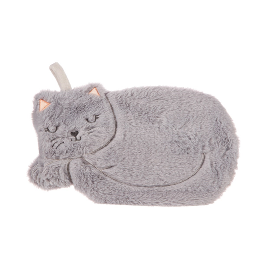 Cat hot water bottle.