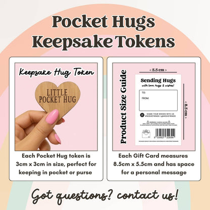 Cat Dad Pocket Hug Token