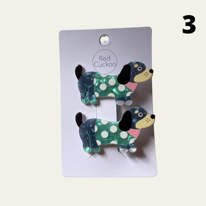 Dog Hair Slides
