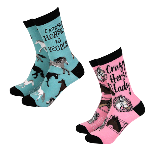 Horse Themed Bamboo Socks
