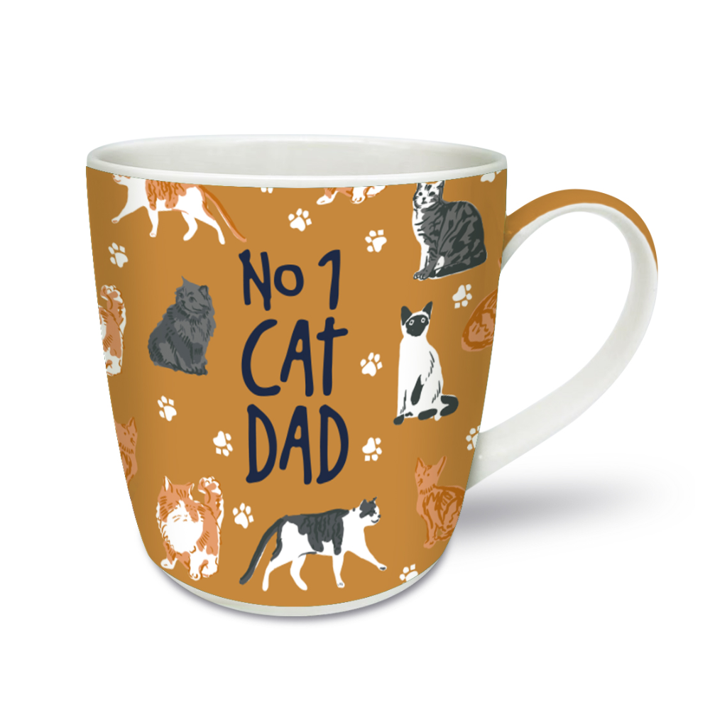 No1 Cat Dad mug.